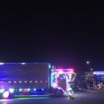 群馬県道の駅”おおた”LEDデコトラ光の祭典